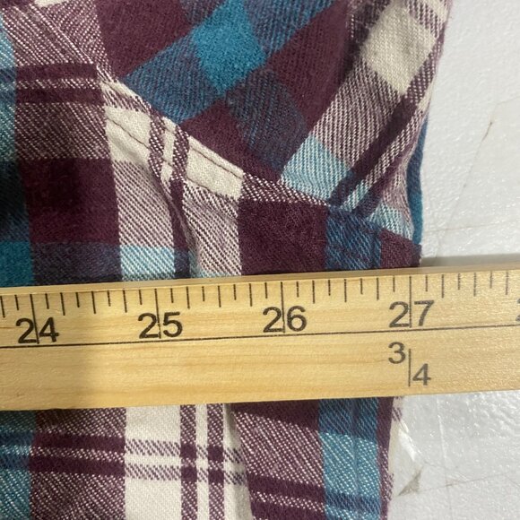 L.L. Bean Plaid Flannel Shirt Mens XL Traditional Fit Button Up Outdoor Camp - Picture 6 of 10